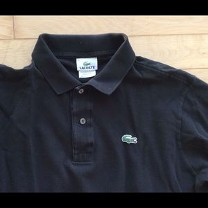 Lacoste size 5 black long sleeve
